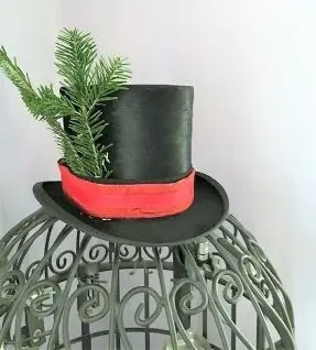 Skorstensfejerhat med plante